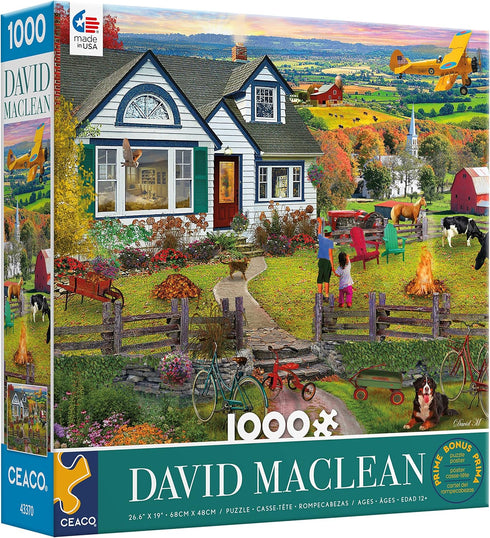 Ceaco David MacLean The Fly by, 1000 Piece Jigsaw Puzzle