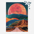 Galison Cosmic Highway – 1000 Piece Puzzle with Bright Artwork of Surreal Landscapes for Adults and Families