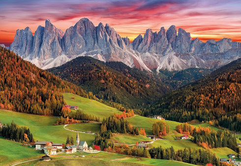 Clementoni 32570 Puzzle Valley, 2000 Pieces, Made in Italy, Jigsaw Puzzle for Adults