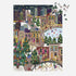 Galison Sparkling City - 1000 Piece Foil Puzzle with Colorful Illustrations and Gold Foil Accents