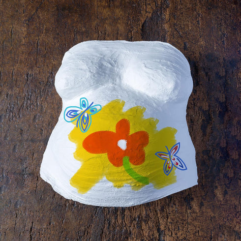 chuckle 3D Belly Casting Kit Pregnancy Create a Beautiful Pregnancy Keepsake, Easy DIY Belly Mold for Expecting Moms