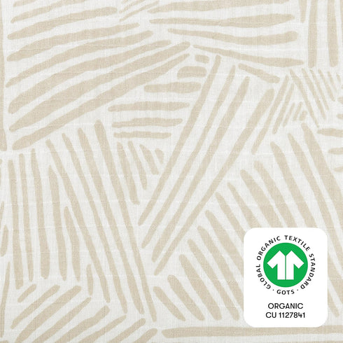 360 Cozy Babyletto Muslin Baby Bassinet Sheets for Girls & Boys - GOTS Certified Breathable Organic Cotton Cover