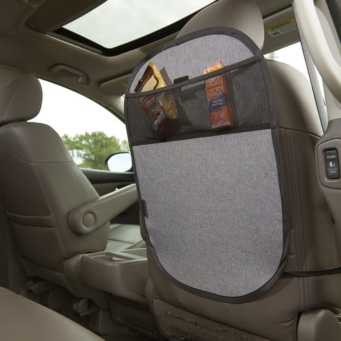 Evenflo Car Seat Kick Mat with Storage Pocket, Black