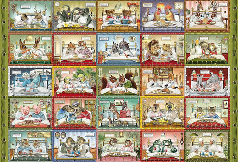 Ceaco Breakfast in Bed 2000 Piece Jigsaw Puzzle