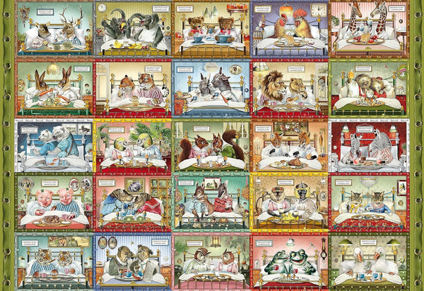 Ceaco Breakfast in Bed 2000 Piece Jigsaw Puzzle