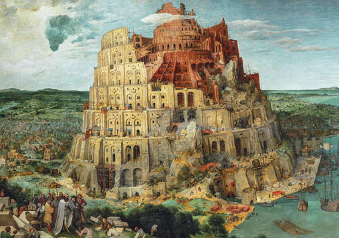 Clementoni 31691 La Torre de Brueguel 1500pcs Bruegel Museum Collection Babel Tower 1500 Pieces, Made in Italy, Jigsaw Puzzle for Adults, Multicolor, Medium