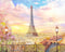 Pintoo Jigsaw Puzzles - 500 Piece for Adults, Romantic Paris Beautiful Plastic Puzzle for Home Decor