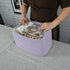 15X10X9.3" 3 pack Cotton Rope storage Basket Bins Woven Basket for Organizing Shelves Rectangle Decorative Baskets