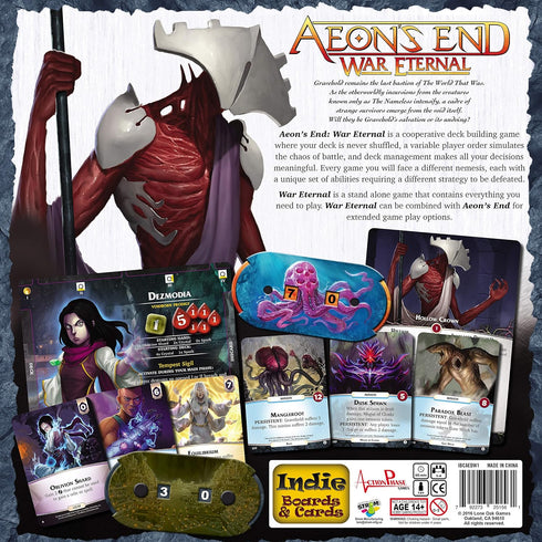 Aeon's End War Eternal - Cooperative Sci-Fi Fantasy Strategy Deck-Building Game for 1-4 Players