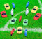 XANADU Cute Vehicle Motorbike Puzzle Erasers - 3D Take Apart Fun, 14 Pcs Mini Car Erasers