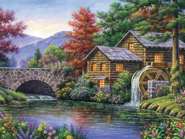 Ceaco - Arturo Zarraga - The Watermill - 500 Piece Jigsaw Puzzle