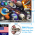 Think2Master Solar System & Space Exploration: 500 Pieces Large Format Jigsaw Puzzle for Kids 12+