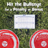 University Games | Flickin Chicken Indoor Outdoor Target Toss Game, Go Anywhere Game for 2 or More Players
