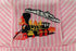 The Real Deal Girls Red Steam Engine Embroidered Train Engineers Hat with I Trains Design