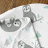 Sweet Jojo Designs Blue Jungle Sloth Nursing Pillow Cover Breastfeeding Pillowcase for Newborn Infant Bottle Breast