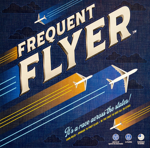 Frequent Flyer Game: Family Board Game | Strategy for Ages 8 and up | Fun for 2-4 Players