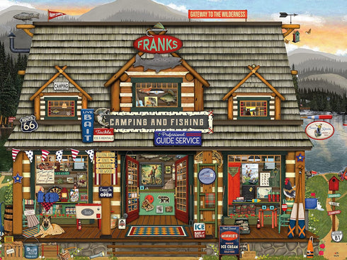 Ceaco - Frank's Fishing Store 750 Piece Jigsaw Puzzle