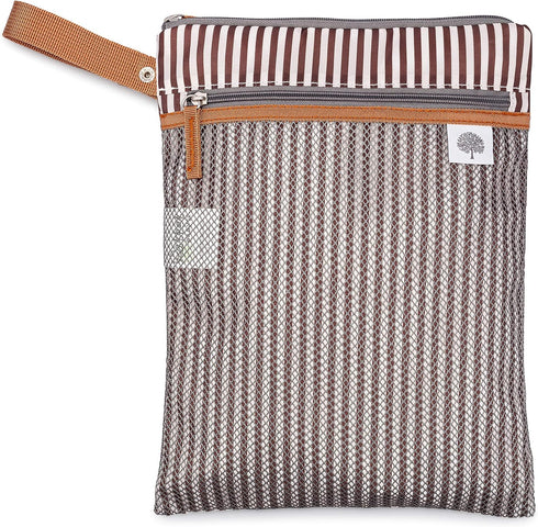 Parker Baby Cloth Diaper Wet Dry Bag - Waterproof Reusable Diaper Bag