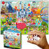Think2Master 250 Pieces Amusement Park Jigsaw Puzzle - Fun Educational Toy for Kids, Great Gift for Ages 8+