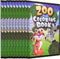 72Pcs Zoo Animal Coloring Books Bulk for Kids - 9"x11" Animal Party