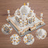 Micro Mini Blocks Architecture Taj Mahal Building Set, Landmarks Collection Model Kits for Adults and Kids 14+