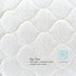 Organic, Waterproof Natural Quilted Fitted Portable/Mini Crib Pad Cover
