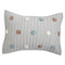Crane Baby Decorative Quilted Pillow, Rainbow