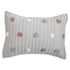 Crane Baby Decorative Quilted Pillow, Rainbow