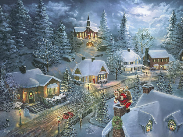 Ceaco - Holiday - Santa's Silent Night - 300 Piece Jigsaw Puzzle for Christmas