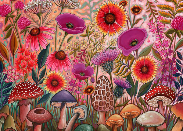 Ceaco - Peggy's Garden - 1000 Piece Jigsaw Puzzle - Morel of The Story