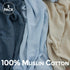 Boy,Girl,100% Blankets,3 Pack,Receiving 44 44 inch Dreamology Muslin Swaddle Blankets Cotton Swaddle Blanket