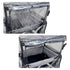 Ezkindheit 2in1 Big Size Rain Cover for Stroller, Mosquito Net for Trolley Cart, Big Cover with Window for Picnic