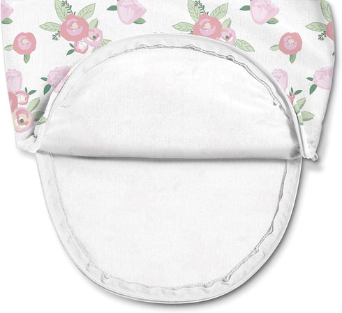 0-3 2-Pack SwaddleMe Luxe Easy Change Swaddle Size Small/Medium, Months, (Water Color Floral)