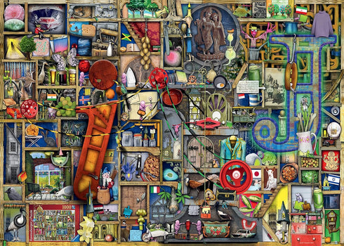 Ravensburger Awesome Alphabet I & J 1000 Piece Jigsaw Puzzle for Adults & Kids Age 12 Years Up