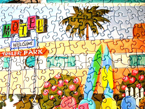 Vintage Trailer Jigsaw Puzzle