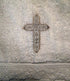 Integrity Designs Elegant Baptism Towel with Cross and Lace Design