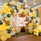 ALL-IN-1 Bee Balloons Garland Kit & Arch - Black Yellow and White Bumble Bee Balloons for Gender Reveal Party Supplies