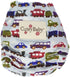 That's a Wrap Diaper Cover - Trains & Cars, Medium