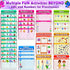 Preschool Learning Activities Workbook | ABC Learning for Toddlers, Tracing Kindergarten Resources, Busy Book, 4 Year