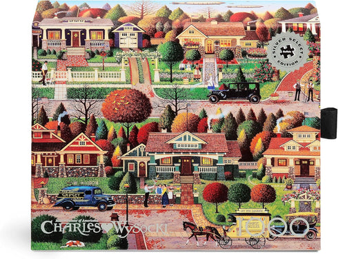 Buffalo Games Silver Select - Charles Wysocki Labor Day in Bungalowville - 1000 Piece Jigsaw Puzzle