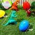 8 JOYIN Pcs Easter Prefilled Eggs Filled with Deformable Transforming Dinosaur with Movable Joints for Easter Basket