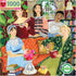eeBoo: Piece and Love Jane Austen's Book Club 1000-piece square adult Jigsaw Puzzle, Jigsaw Puzzle for Adults and Families, includes Glossy, Sturdy Pieces and Minimal Puzzle Dust