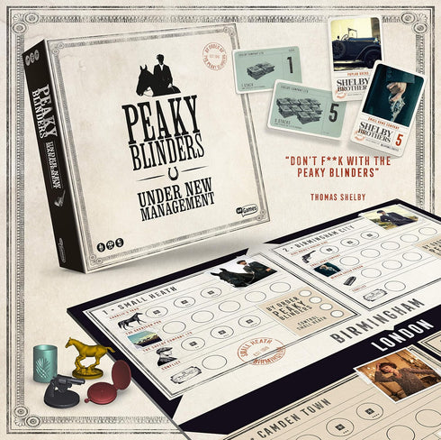 Peaky Blinders: Under New Management - Mixed Colours Board Game