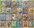 White Mountain 1000 Piece Jigsaw Puzzle Spring Holiday Collage Puzzles with Large