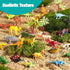 JOYIN 69Pcs Assorted Small Animal Figures, Mini Plastic Toy (Ocean, Zoo, Farm, Dinosaur, Insect) for Sensory Bin