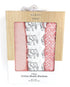 Mother and Baby Modern Baby Golden Plated Sea Shells 3-Pack Hooded Baby Bath Towels |