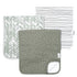 Copper Pearl Premium Baby Burp Cloths - 3-Pack Large Cotton, Extra Soft Spit Up Rags, 3 Absorbent Layers, 21" x 10"