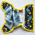 Gusset One Size Cloth Diaper Cover Snap with Double (Rocket)