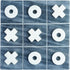 Crocon Tic Tac Toe Game - Table Games, Family House Game, Indoor Party Game, Large Grey Board