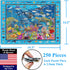 Think2Master Ocean Life 250 Pieces Jigsaw Puzzle - Fun Educational Toy for Kids, School & Families, Size: 14.2” X 19.3”